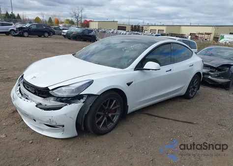 2023 Tesla Model 3 Rear-Wheel Drive from USA, damaged, VIN 5YJ3E1EA1PF384890